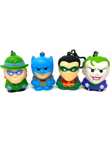 Conjunto SqueezyMates Batman 4 Figuras 6,35 cm The Party Animal Conjunto SqueezyMates Batman 4 Figuras 6,35 cm The Party Animal