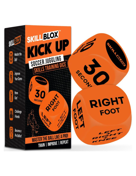 Dados de Entrenamiento de Fútbol SKILL BLOX - 2 Piezas