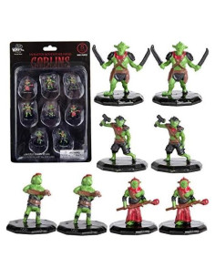 8 Figuras Goblin Pintadas - Monster Protectors - D&D RPG
