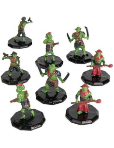 8 Figuras Goblin Pintadas - Monster Protectors - D&D RPG 2