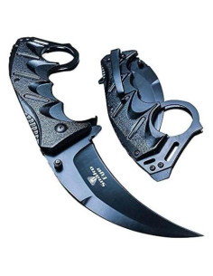 Cuchillo Plegable Snake Eye Tactical 22.86 cm Negro