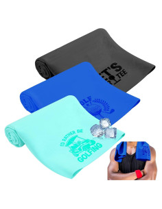 3 Toallas Enfriadoras HunnmingRe PVA 66x43 cm Multicolor