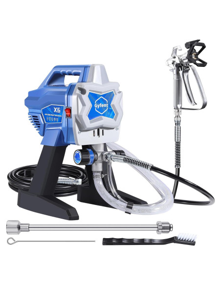 Gyfent X6 Pulverizador de Pintura Sin Aire 3000psi 7.5m