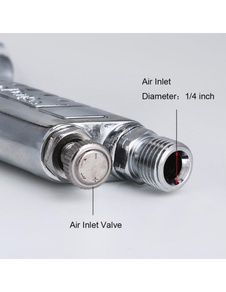 Pistola de Pulverización Ouya R77P 2.5mm Alta Eficiencia