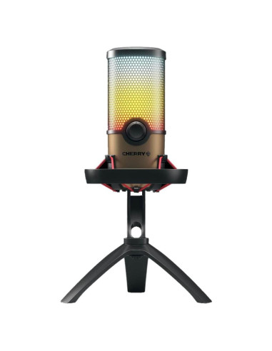 Micrófono USB CHERRY UM 9.0 PRO RGB para PC y Mac