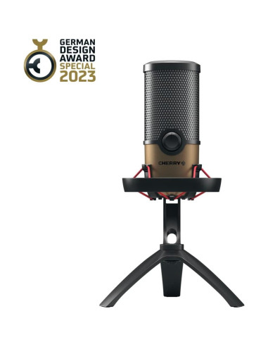 Micrófono USB CHERRY UM 9.0 PRO RGB para PC y Mac