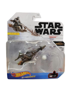 Hot Wheels Starships - El Speeder Mandalorian 16cm