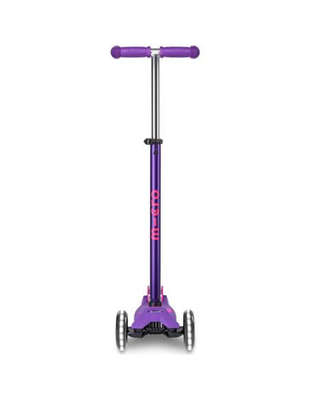 Scooter Micro Maxi Deluxe LED 3 Ruedas para Niños 5-12 Años