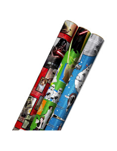 Papel de Regalo Hallmark Star Wars 60 m 3 Diseños
