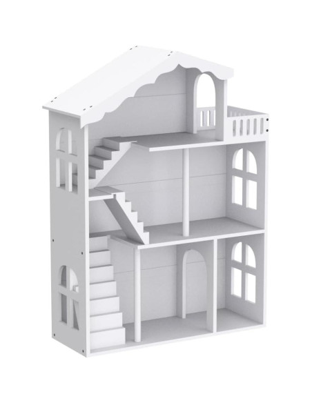 Estantería Infantil de Madera YFDZONE 3 Niveles 82.6x30.5x116 cm