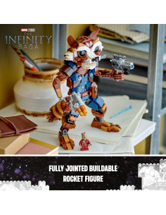 LEGO Marvel Cohete y Baby Groot 76282 - Juguete Construible 566 Piezas 2