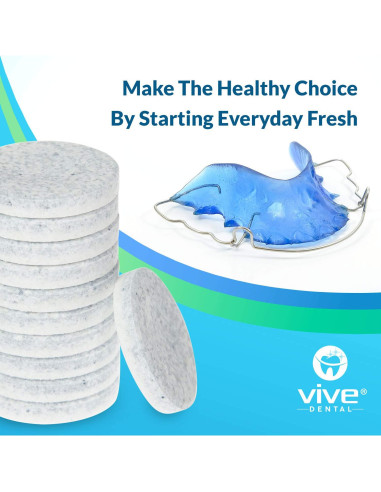 Tabletas Limpiadoras Dentales Vive Dental 90 Unidades