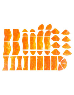 Kit Ríos de Lava DCD 40 Piezas 2,44 m para RPG