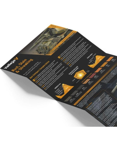 Vallejo Set de Pinturas Acrílicas 8 Colores 18 ml Efectos Óxido