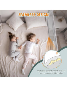 Barandilla de Cama G TALECO GEAR para Niños 1.99m 2