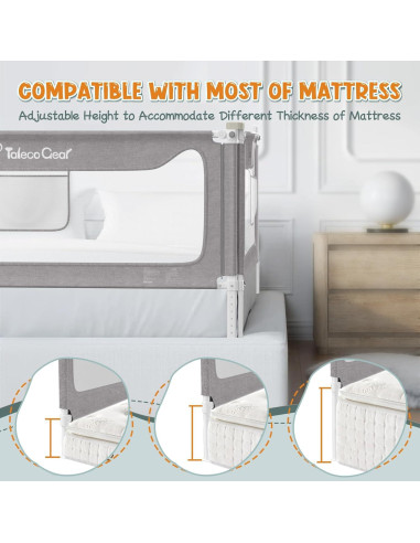 Barandilla de Cama G TALECO GEAR para Niños 1.99m