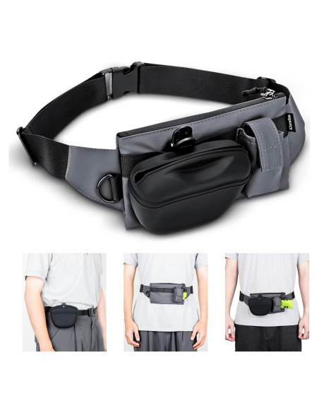 Bolsa de golosinas para perros Jinjiacheng 2 en 1 con clip