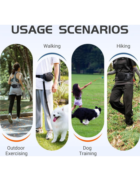 Bolsa de golosinas para perros Jinjiacheng 2 en 1 con clip