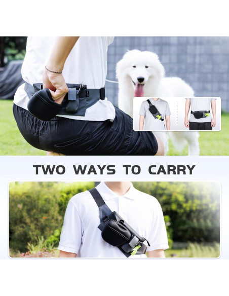 Bolsa de golosinas para perros Jinjiacheng 2 en 1 con clip