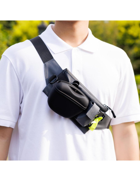 Bolsa de golosinas para perros Jinjiacheng 2 en 1 con clip