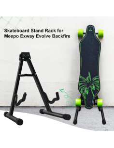 Soporte para Skateboard YIBEICO Rack Antideslizante 2