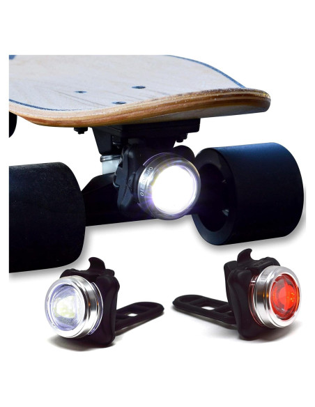 Luz LED Recargable NP Night Provision OPTIK 210 para Patineta