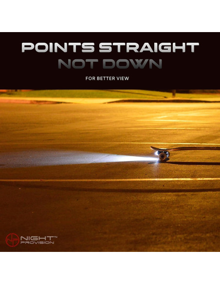 Luz LED Recargable NP Night Provision OPTIK 210 para Patineta