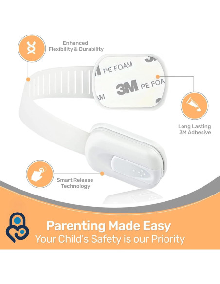 Cierre de Seguridad 3M Baby Proof Me - 12 Cierres Ajustables