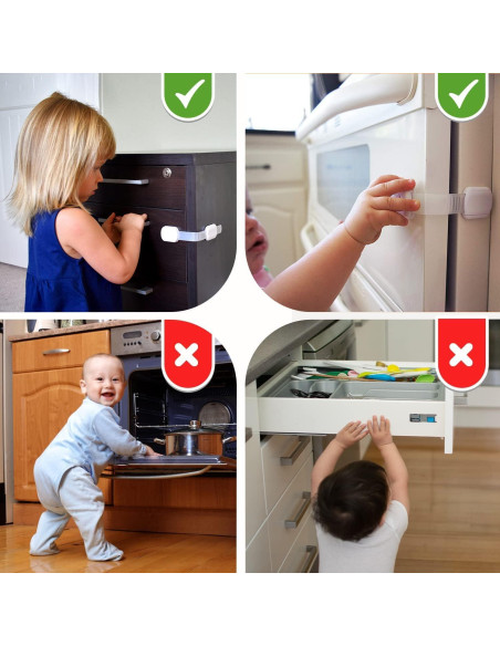 Cierre de Seguridad 3M Baby Proof Me - 12 Cierres Ajustables