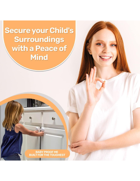 Cierre de Seguridad 3M Baby Proof Me - 12 Cierres Ajustables
