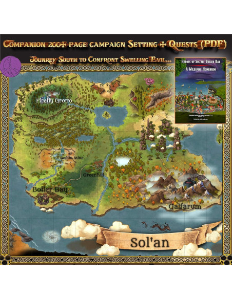 24 Miniaturas de Enemigos para D&D Wildspire 28mm RPG