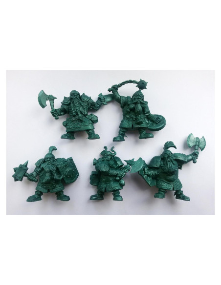 Conjunto de Miniaturas de Soldados Tehnolog 54 mm - 5 Figuras