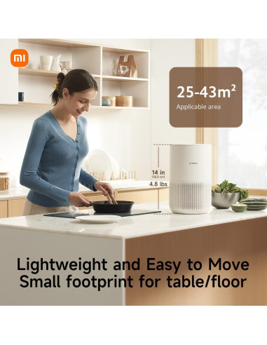 Purificador de Aire Xiaomi Mi 4 Compacto HEPA 99.97% 48m