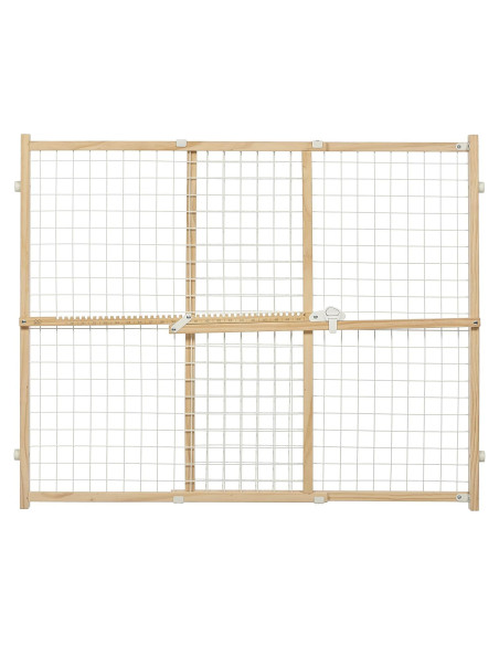 Puerta de Seguridad para Mascotas MidWest 32x73-127cm Blanca