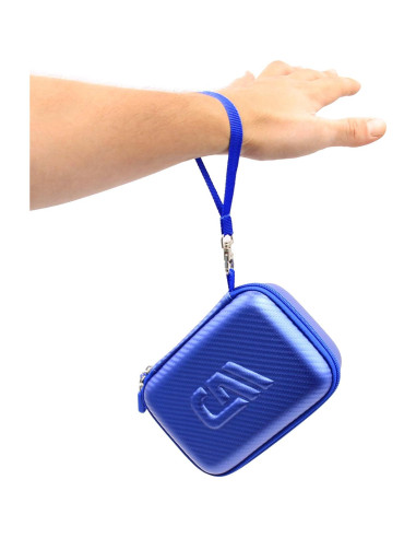 Funda de Viaje para Cámara Infantil CASEMATIX Azul 17.78x12.7cm