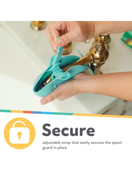 Protector de Grifo de Seguridad Nuby Delfín para Baño