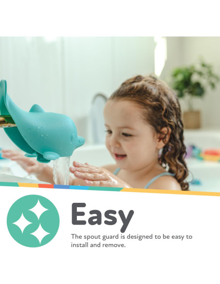 Protector de Grifo de Seguridad Nuby Delfín para Baño