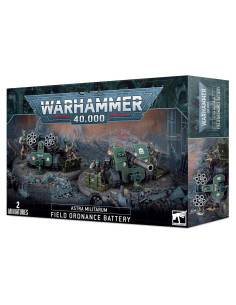 Warhammer 40K Astra Militarum Batería Artillería 2 Equipos