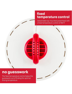 Deshidratador NESCO FD-28JX, 4 bandejas, 350W, Blanco 2