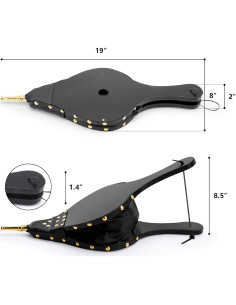 Campana Sopladora de Chimenea Foedo 48x20 cm Negra 2