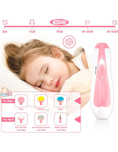 Kit de Cuidado para Bebés UHFi 20 en 1 Rosa Portátil 2