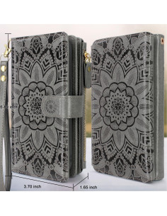 Cartera Harryshell de Cuero con Correa para Samsung Galaxy S24 2