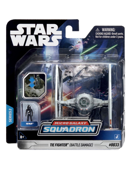 Star Wars TIE Fighter Jazwares SWJ0009 7.5 cm con figura Star Wars TIE Fighter Jazwares SWJ0009 7.5 cm con figura