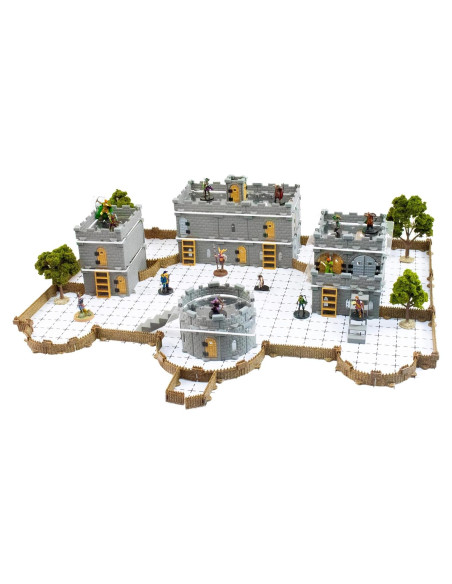 Conjunto de Castillo DCD - 168 Piezas para DND y RPGs