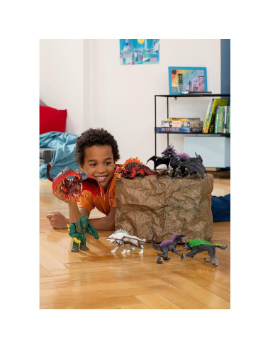 Set de 5 Figuras Fantásticas Schleich Eldrador - Lobo, Perro, Bestia