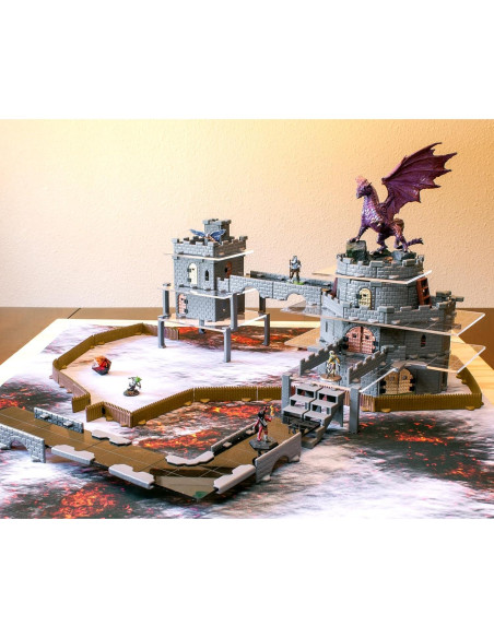 Conjunto de Castillo DCD - 168 Piezas para DND y RPGs