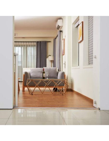 EasyBaby Puerta Retráctil Extra Ancha 83.82 cm Blanco