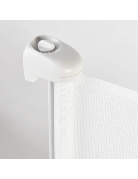 EasyBaby Puerta Retráctil Extra Ancha 83.82 cm Blanco