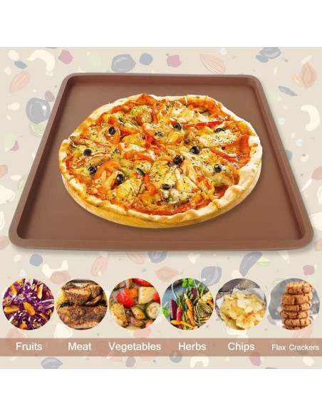 Bandejas de Silicona 6PCS para Deshidratador Excalibur 34cm