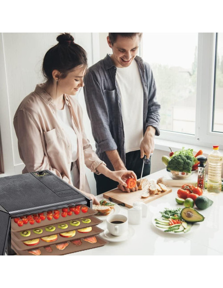 Bandejas de Silicona 6PCS para Deshidratador Excalibur 34cm